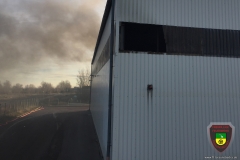 Lagerhallenbrand in Krumpa 24.12.2015