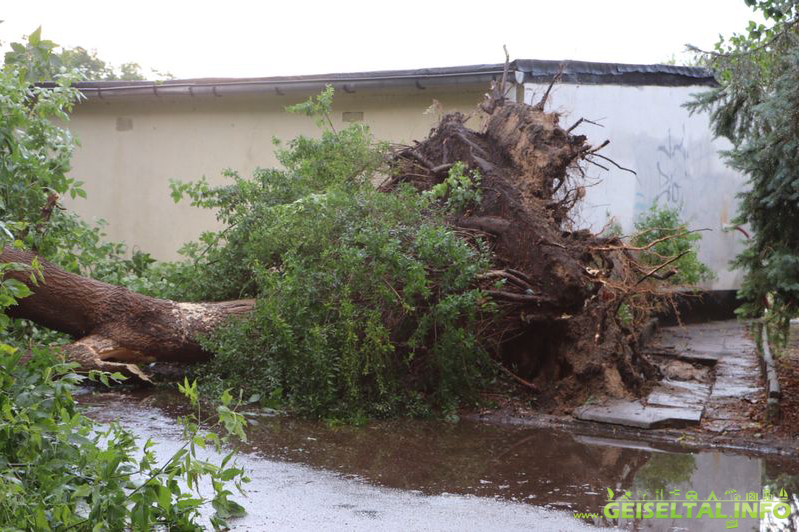 Unwetter 2014 in Braunsbedra